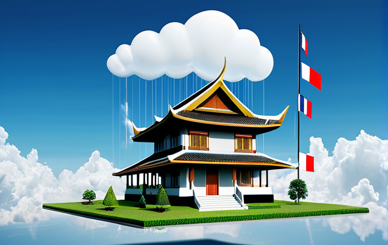 디지털 일몰 프로토콜과 데이터 관리 - Organized Digital Workspace**

"A clean and organized home office setup in Thailand, featuring a lap...