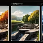 Home 22 디지털 일몰 프로토콜의 교육 및 훈련 프로그램 - Here are three detailed image generation prompts in English, designed to adhere to all specified gui...